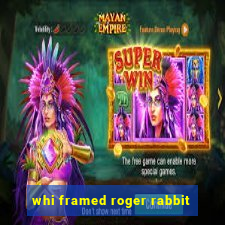 whi framed roger rabbit